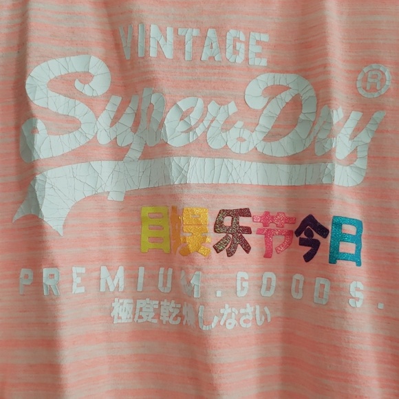 Superdry pink tan top - Picture 5 of 5